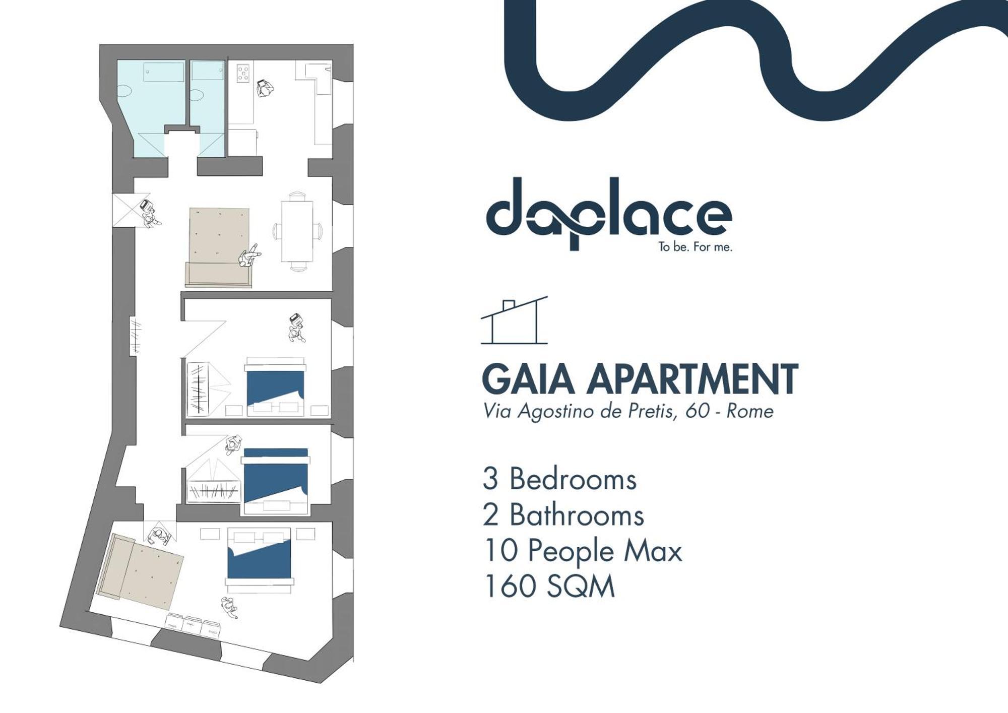 Daplace - Gaia Apartment Rome Extérieur photo